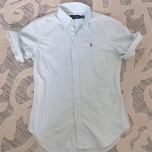 Short-Sleeve Ralph Lauren Button Down